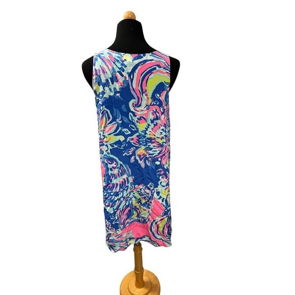 Lilly Pulitzer Jackie Shift 100% Silk Dress, Size Small MSRP $228 - Picture 7 of 11